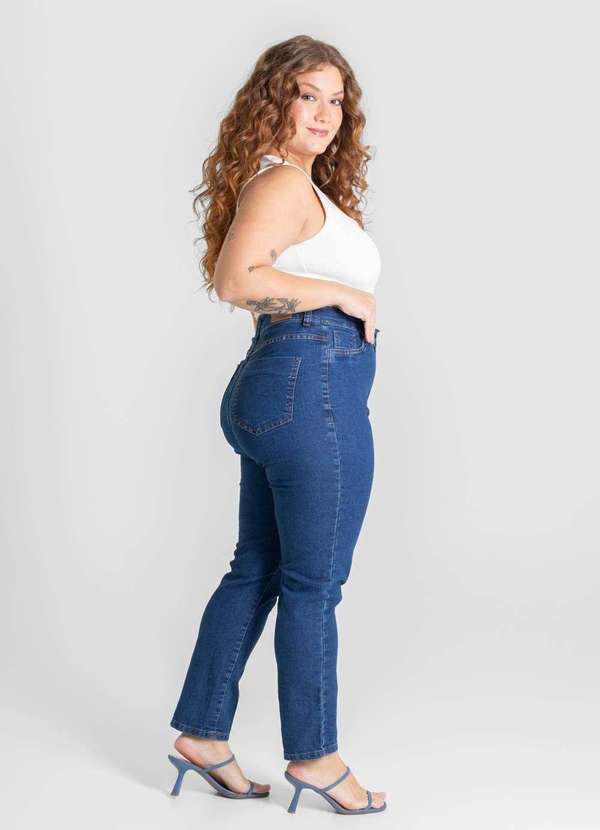 Sawary - Calça Jeans Sawary Plus Size - 280295 Azul 3