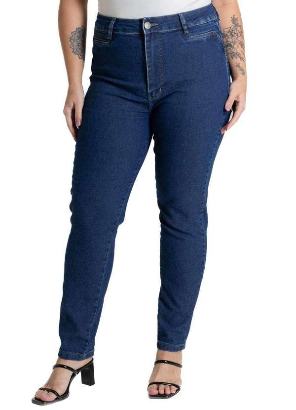 Sawary - Calça Jeans Sawary Plus Size - 280508 Azul