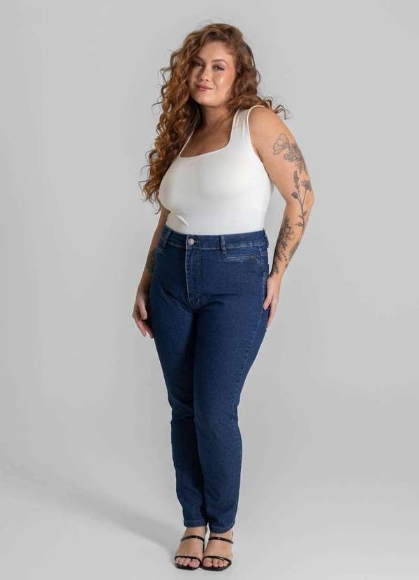 Sawary - Calça Jeans Sawary Plus Size - 280508 Azul 2