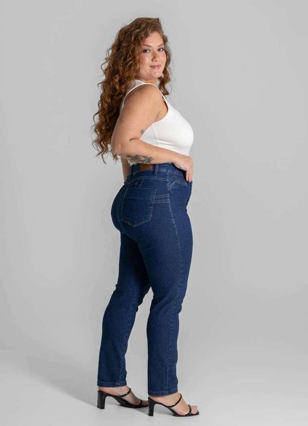 Sawary - Calça Jeans Sawary Plus Size - 280508 Azul 3