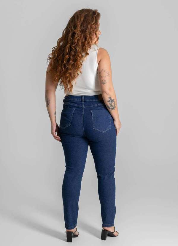 Sawary - Calça Jeans Sawary Plus Size - 280508 Azul 4