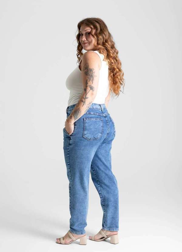 Sawary - Calça Jeans Sawary Plus Size - 280797 Azul 3