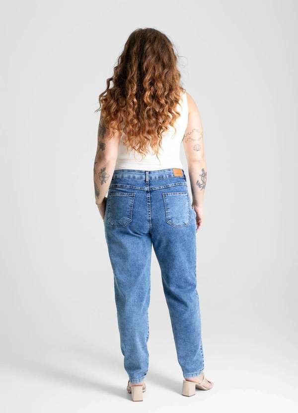 Sawary - Calça Jeans Sawary Plus Size - 280797 Azul 4