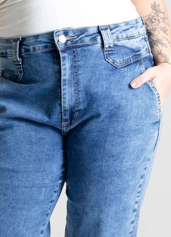 Sawary - Calça Jeans Sawary Plus Size - 280797 Azul 5