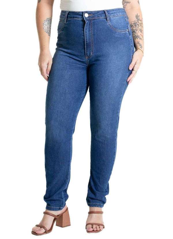 Sawary - Calça Jeans Sawary Plus Size - 280946 Azul