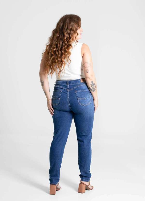 Sawary - Calça Jeans Sawary Plus Size - 280946 Azul 4