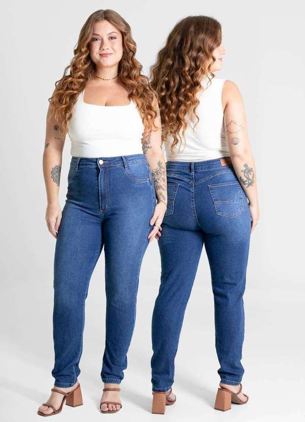 Sawary - Calça Jeans Sawary Plus Size - 280946 Azul 6