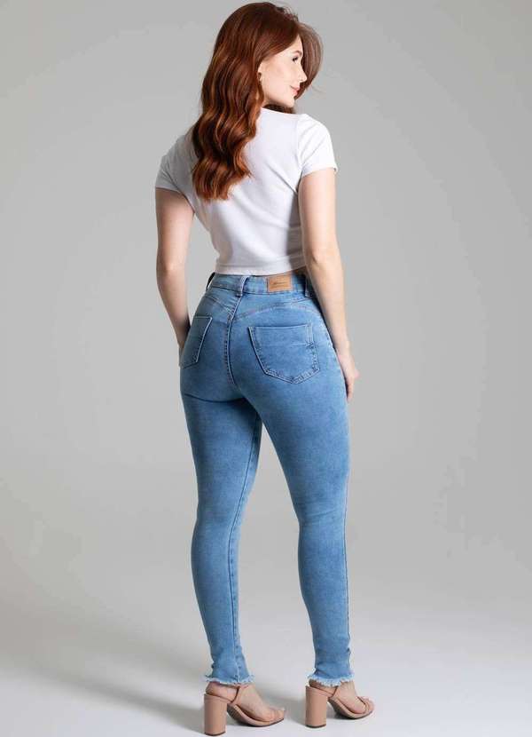Sawary - Calça Jeans Sawary Push Up - 278450 Azul 4