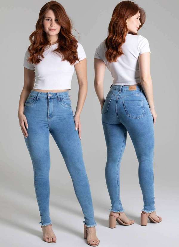 Sawary - Calça Jeans Sawary Push Up - 278450 Azul 6