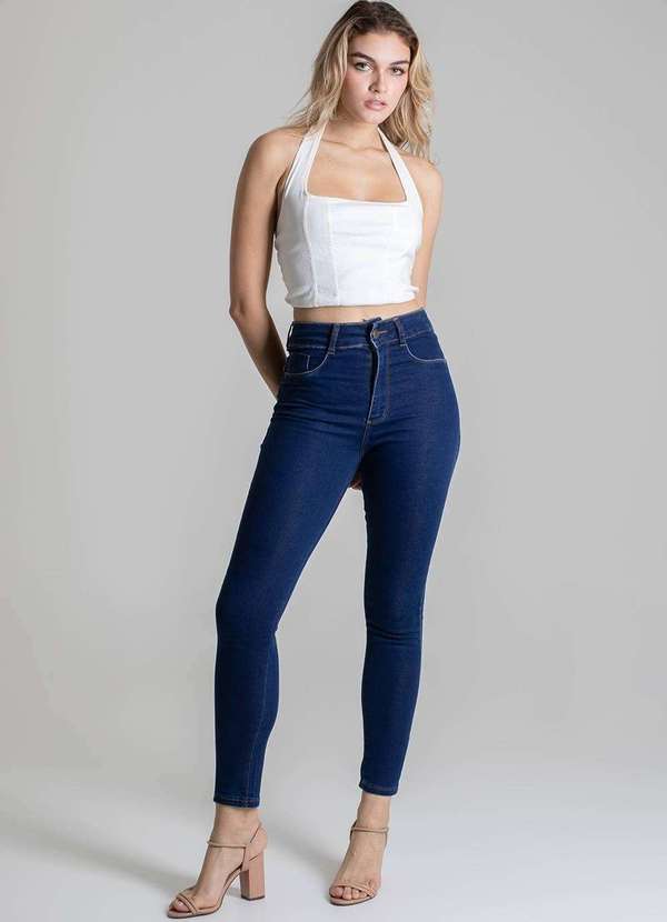 Sawary - Calça Jeans Sawary Push Up - 278805 Azul 2