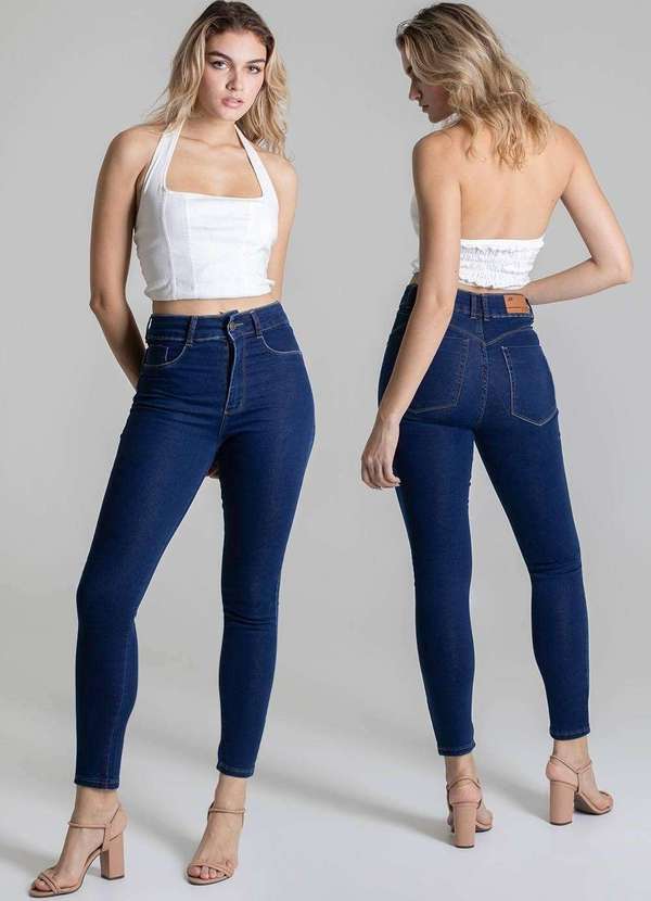 Sawary - Calça Jeans Sawary Push Up - 278805 Azul 6