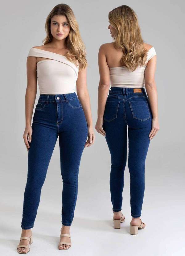 Sawary - Calça Jeans Sawary Push Up - 278981 Azul 6