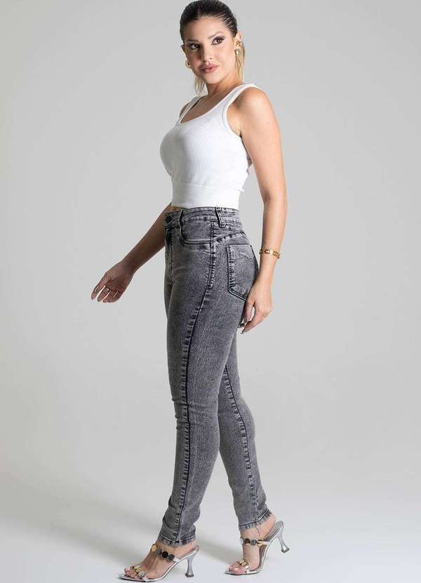 Sawary - Calça Jeans Sawary Push Up - 278993 Cinza 3