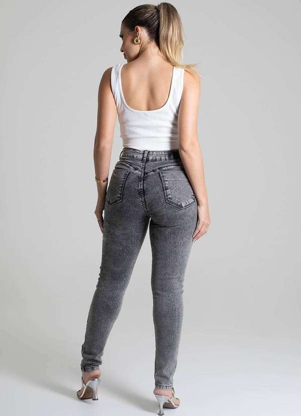 Sawary - Calça Jeans Sawary Push Up - 278993 Cinza 4