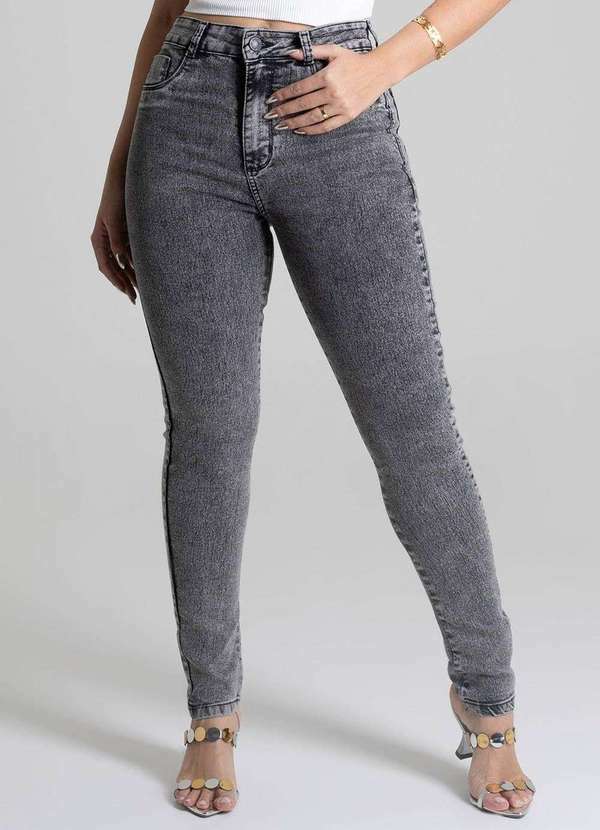 Sawary - Calça Jeans Sawary Push Up - 278993 Cinza 5