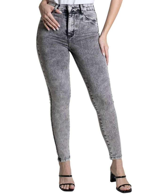 Sawary - Calça Jeans Sawary Push Up - 279020 Cinza