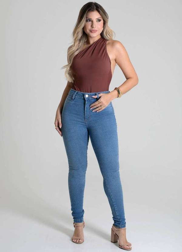 Sawary - Calça Jeans Sawary Push Up - 279182 Azul 2