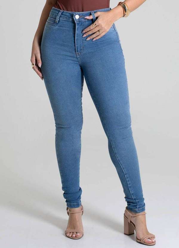 Sawary - Calça Jeans Sawary Push Up - 279182 Azul 5