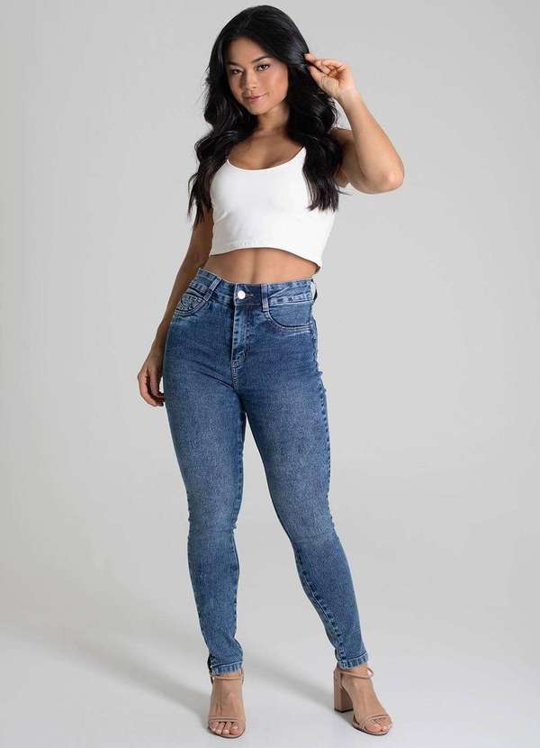 Sawary - Calça Jeans Sawary Push Up - 279236 Azul 2