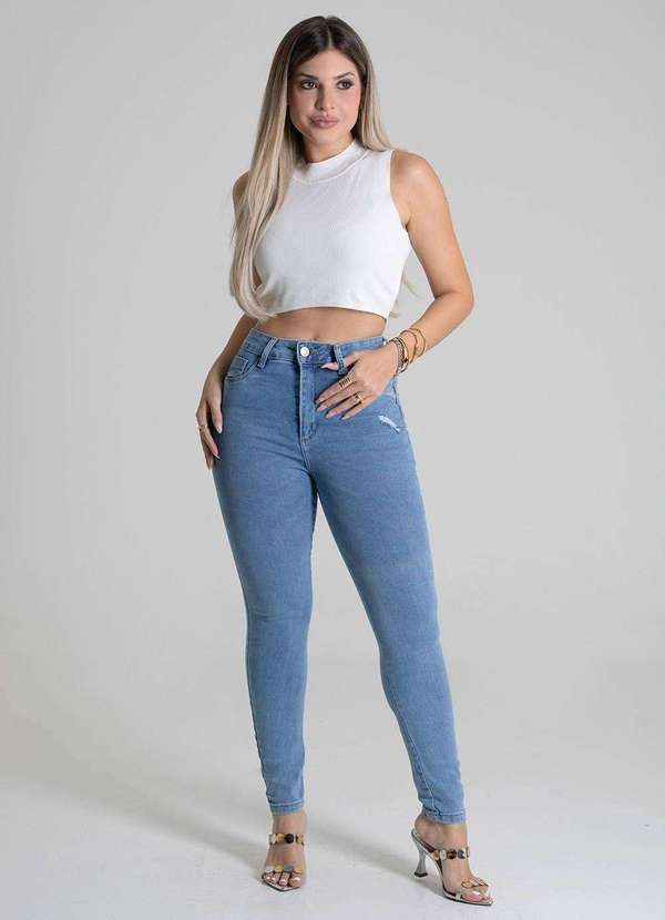 Sawary - Calça Jeans Sawary Push Up - 279680 Azul 2