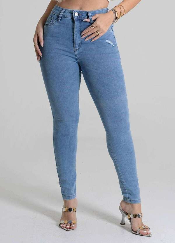 Sawary - Calça Jeans Sawary Push Up - 279680 Azul 5