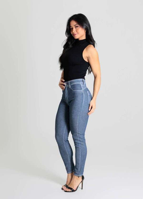 Sawary - Calça Jeans Sawary Push Up - 280533 Azul 3