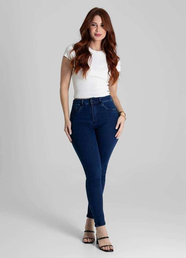 Sawary - Calça Jeans Sawary Push Up - 280575 Azul 6