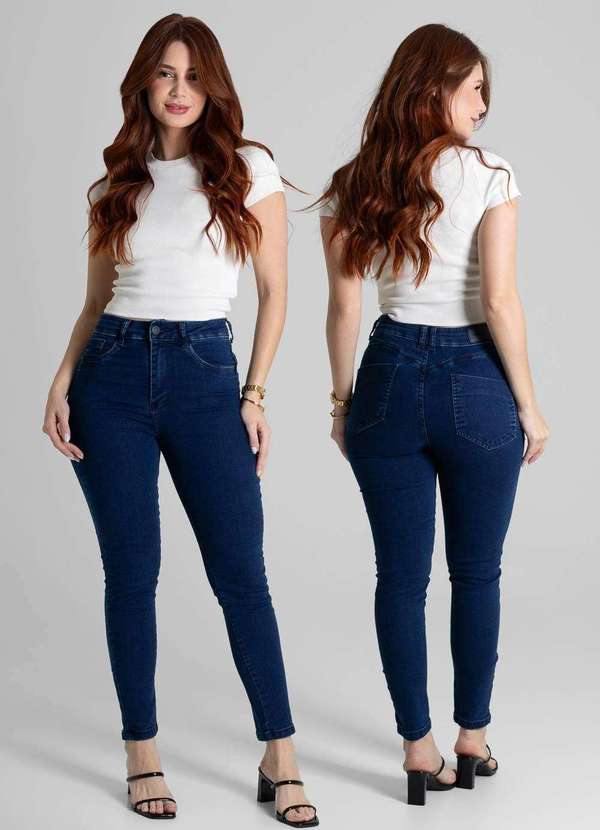 Sawary - Calça Jeans Sawary Push Up - 280575 Azul 2