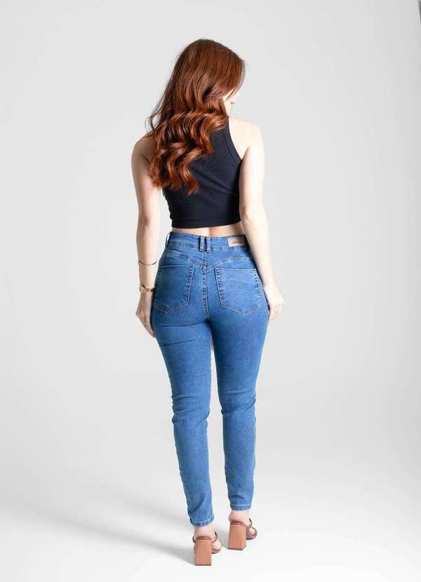 Sawary - Calça Jeans Sawary Push Up - 280750 Azul 4