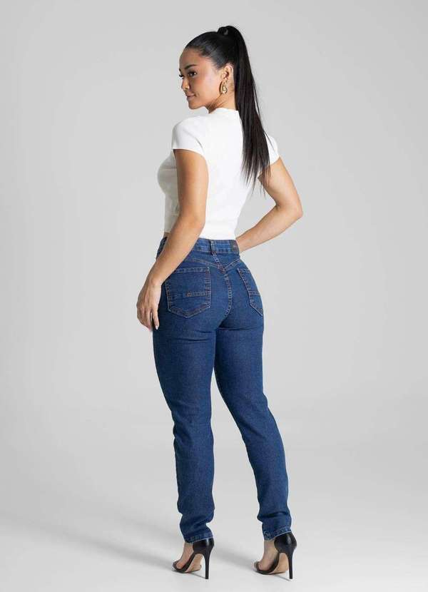 Sawary - Calça Jeans Sawary Push Up - 280790 Azul 4