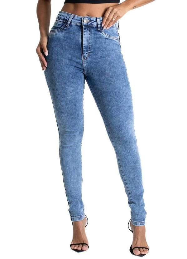 Sawary - Calça Jeans Sawary Push Up - 281103 Azul