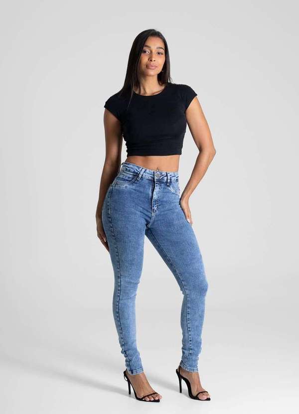 Sawary - Calça Jeans Sawary Push Up - 281103 Azul 3