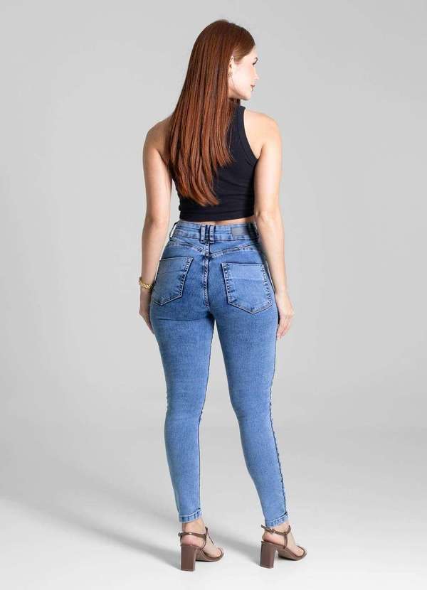 Sawary - Calça Jeans Sawary Push Up - 281343 Azul 4