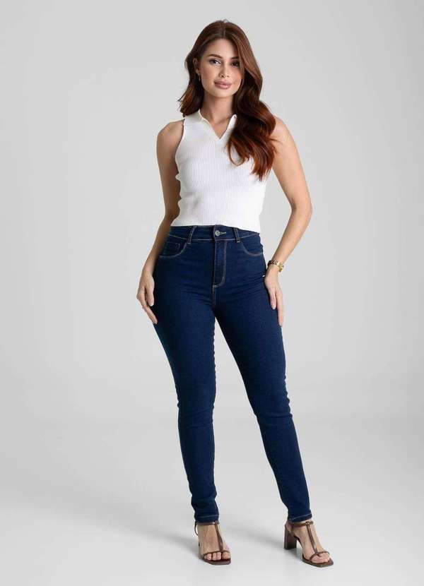 Sawary - Calça Jeans Sawary Push Up - 281540 Azul 2