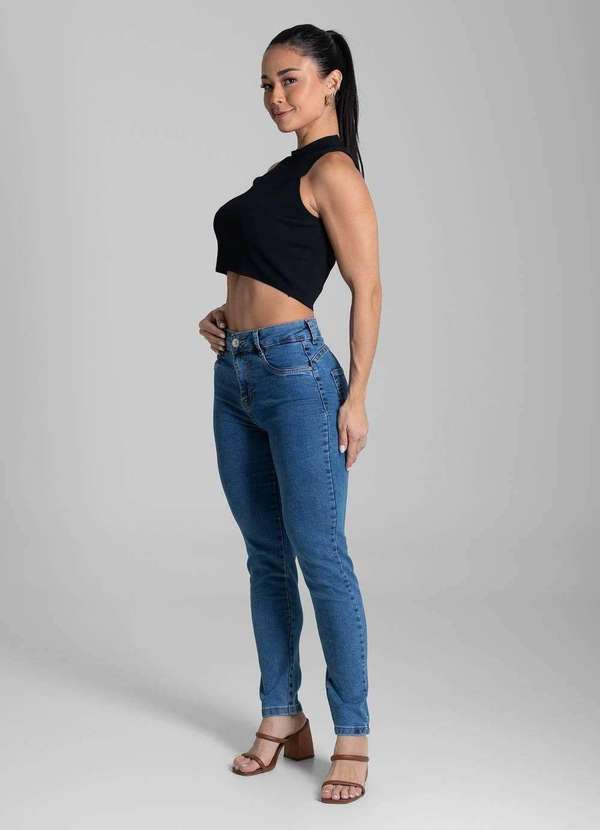 Sawary - Calça Jeans Sawary Push Up - 281663 Azul 3