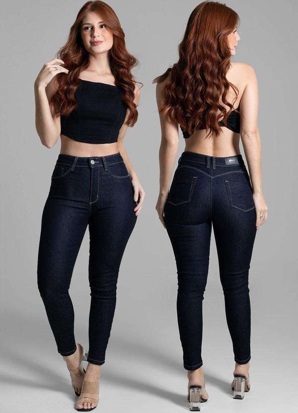 Sawary - Calça Jeans Sawary Push Up - 267484 Azul 6