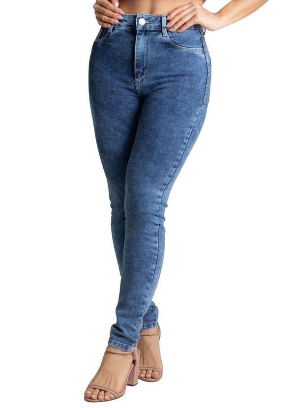Sawary - Calça Jeans Sawary Push Up Azul