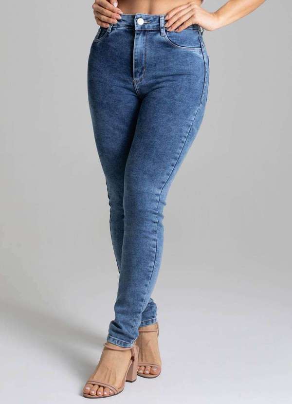 Sawary - Calça Jeans Sawary Push Up Azul 5