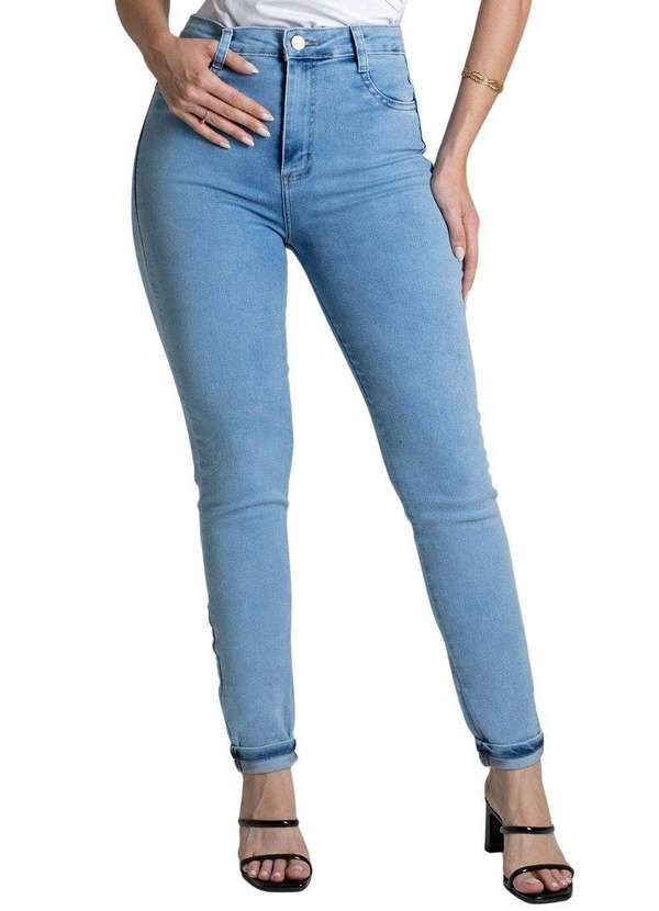 Sawary - Calça Jeans Sawary Push Up Azul