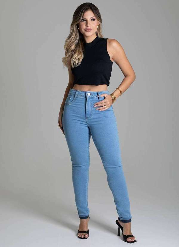 Sawary - Calça Jeans Sawary Push Up - 278915 Azul 2