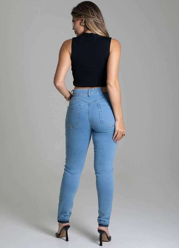 Sawary - Calça Jeans Sawary Push Up - 278915 Azul 4