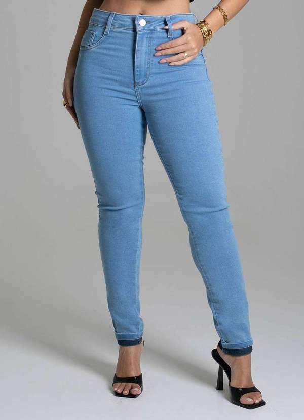 Sawary - Calça Jeans Sawary Push Up - 278915 Azul 5