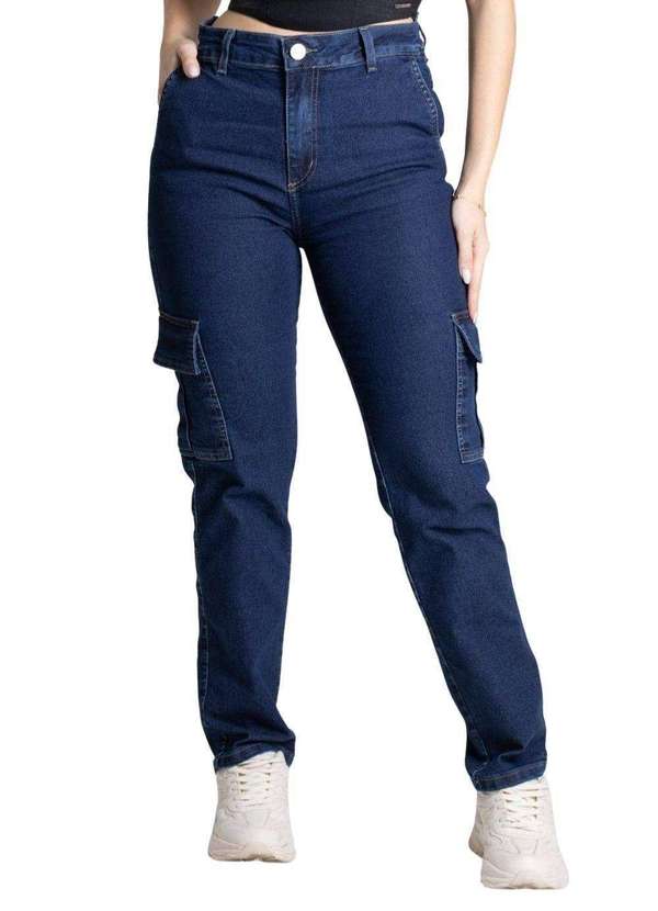 Sawary - Calça Jeans Sawary Reta - 277688 Azul