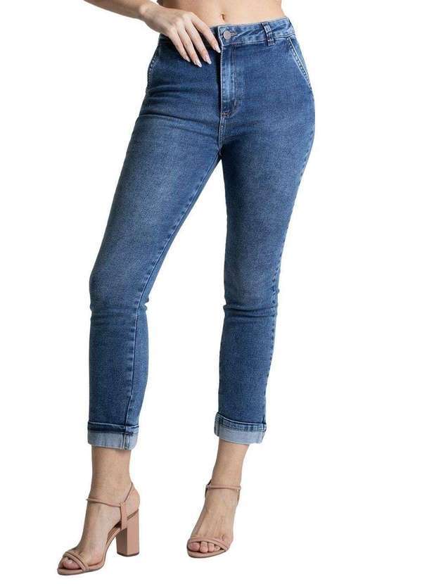 Sawary - Calça Jeans Sawary Reta - 278407 Azul