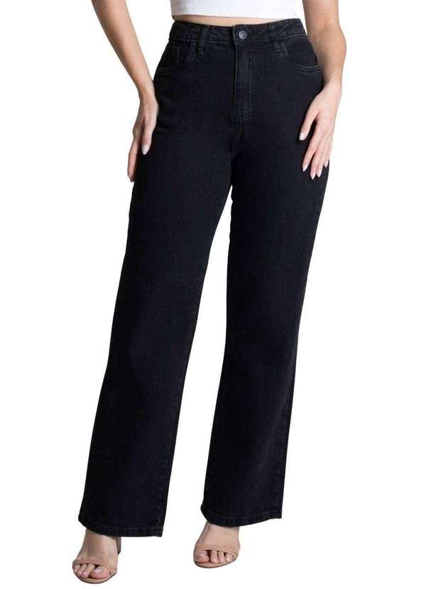 Sawary - Calça Jeans Sawary Reta - 278455 Preto