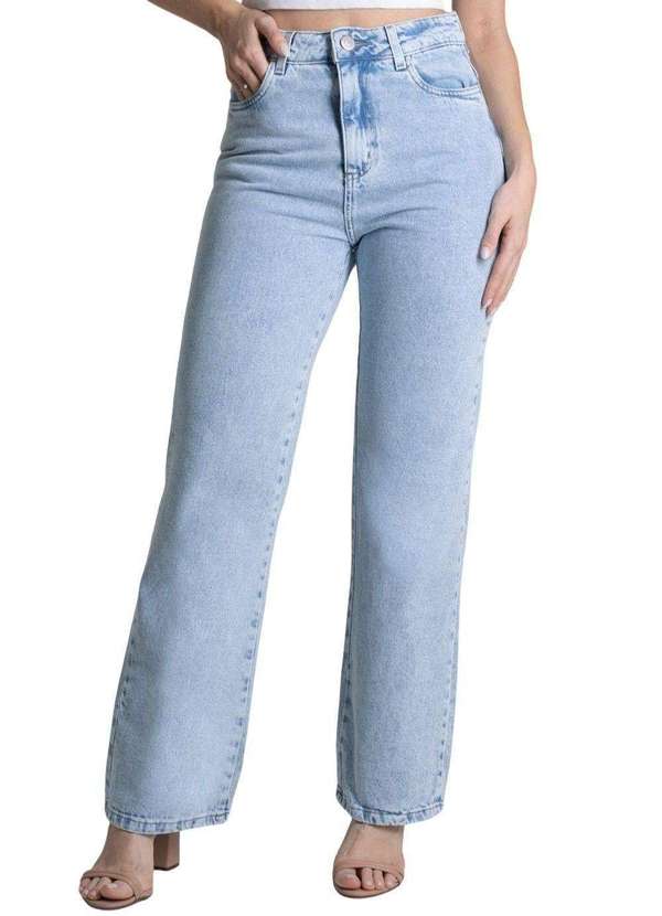 Sawary - Calça Jeans Sawary Reta - 278550 Azul