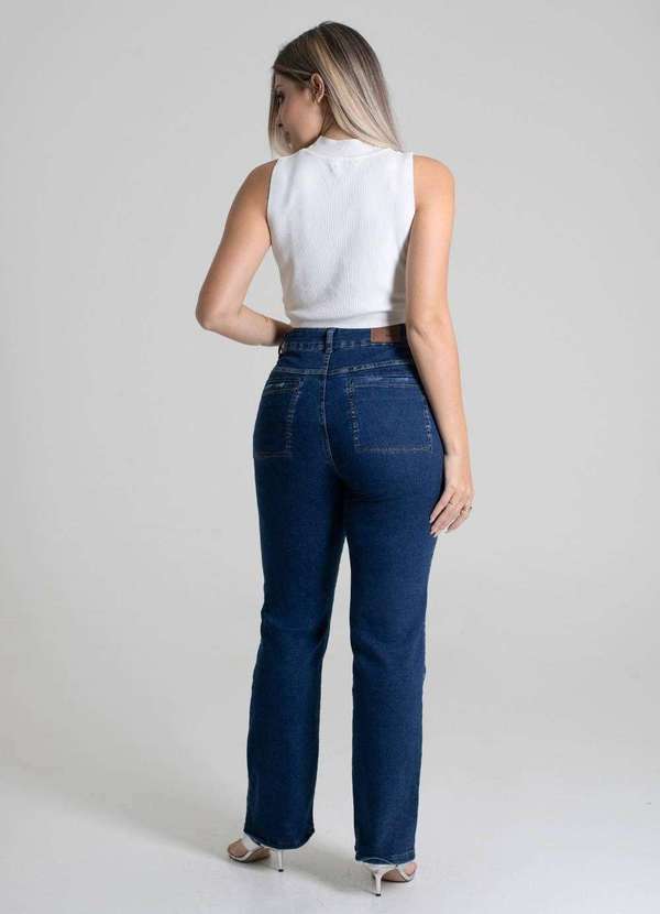 Sawary - Calça Jeans Sawary Reta - 278643 Azul 4