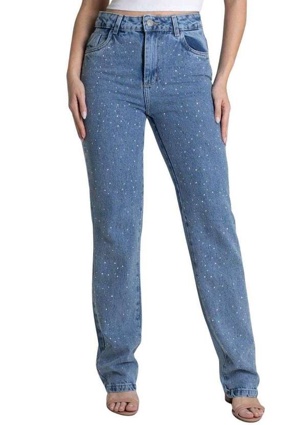 Sawary - Calça Jeans Sawary Reta - 278783 Azul