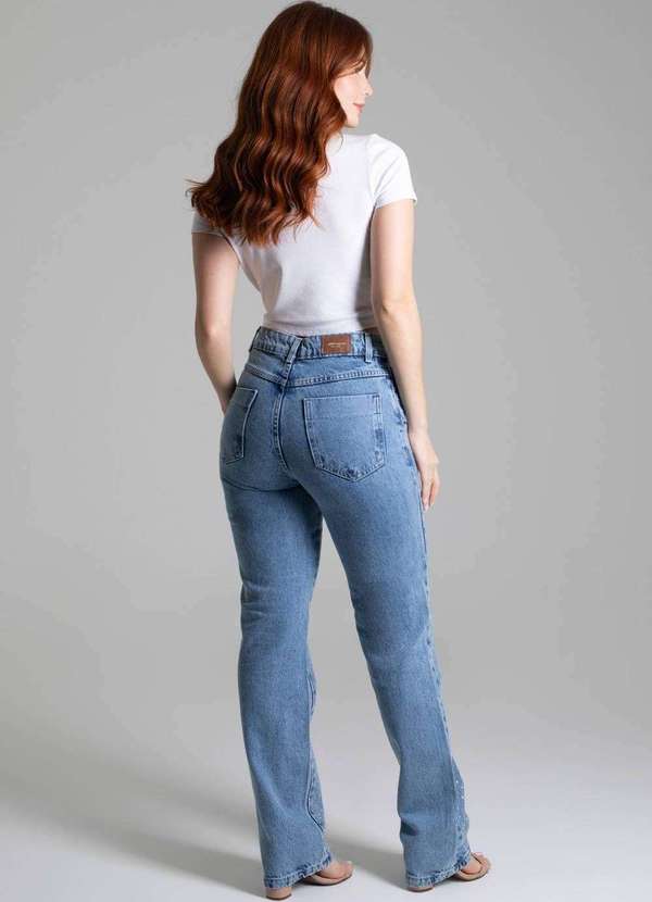 Sawary - Calça Jeans Sawary Reta - 278783 Azul 5