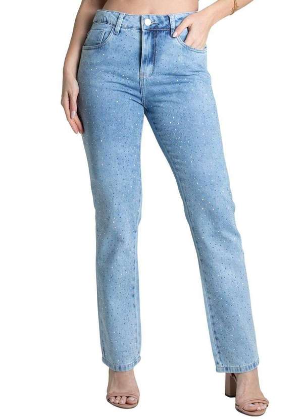 Sawary - Calça Jeans Sawary Reta - 278973 Azul